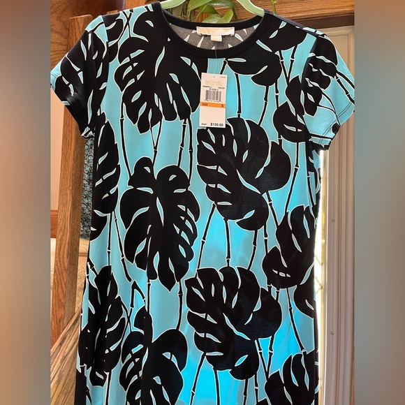 Micheal Kors blue&black maxi dress size S - Picture 2 of 6